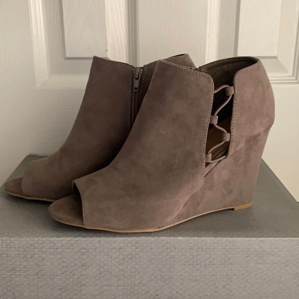 Maurices Faux Suede Wedges